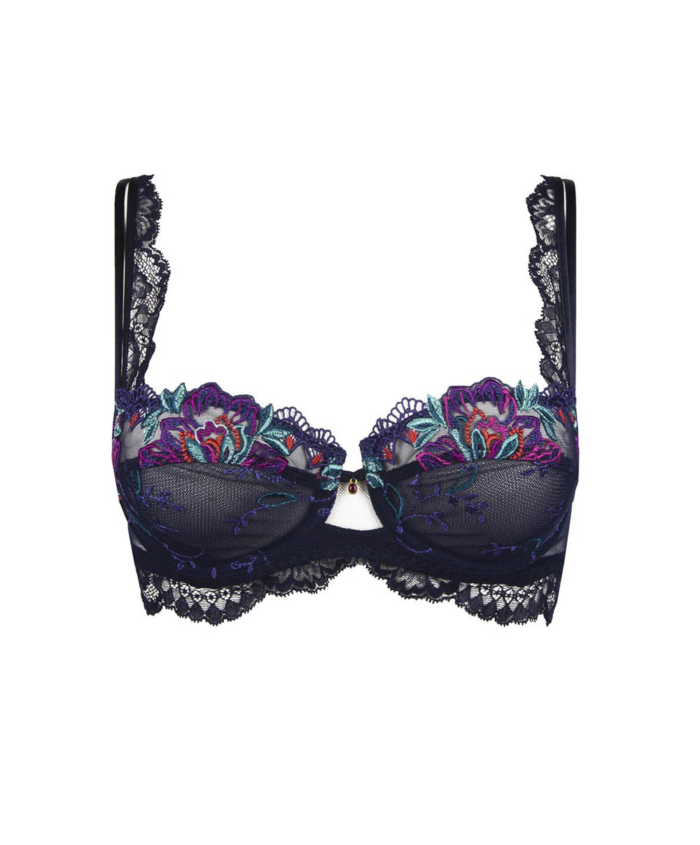 Soutien-gorge corbeille Lise Charmel Magie saphir Eclosion bleu ACH3011-ES 