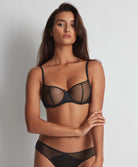 Soutien-gorge corbeille Nudessence étincelle Aubade FM14-3-ETIN