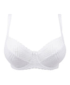 Soutien-gorge corbeille bonnets profonds "Fitting" Antigel de Lise Charmel Tressage Graphic blanc FCC2837-TB