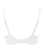 Soutien-gorge corbeille bonnets profonds "Fitting" Antigel de Lise Charmel Tressage Graphic blanc FCC2837-TB