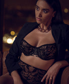 Soutien-gorge corbeille Cœur à corps Noir Aubade 1BF14-NOIR-1