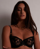 Soutien-gorge corbeille Cœur à corps Noir Aubade 1BF14-NOIR-1