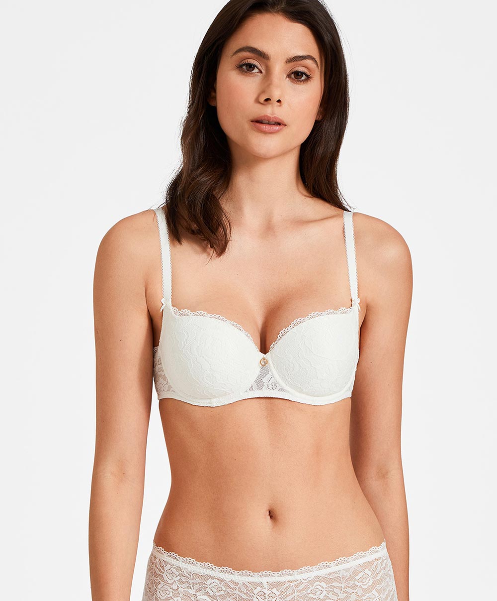 Soutien-gorge corbeille coque Rosessence opale Aubade HK04-OPAL