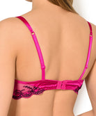 Soutien-gorge corbeille en soie Lise Charmel Splendeur soie fuchsia ACC3080-SF