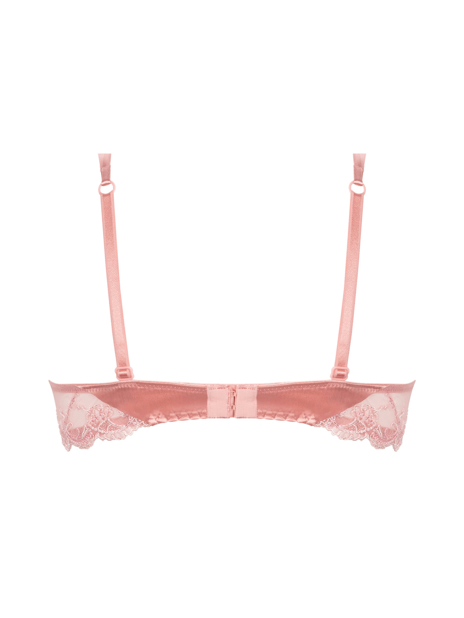 Soutien-gorge corbeille en soie Lise Charmel Splendeur soie rose vintage ACC3080-SU