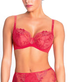 Soutien-gorge corbeille grande taille "Fitting" Lise Charmel Source Beauté hibiscus beauté BCH2872-HB