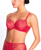 Soutien-gorge corbeille grande taille "Fitting" Lise Charmel Source Beauté hibiscus beauté BCH2872-HB