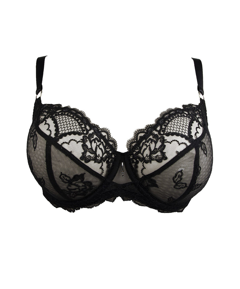 Soutien-gorge corbeille grand taille Lise Charmel Sublime en Dentelle noir ACH2813-NO	