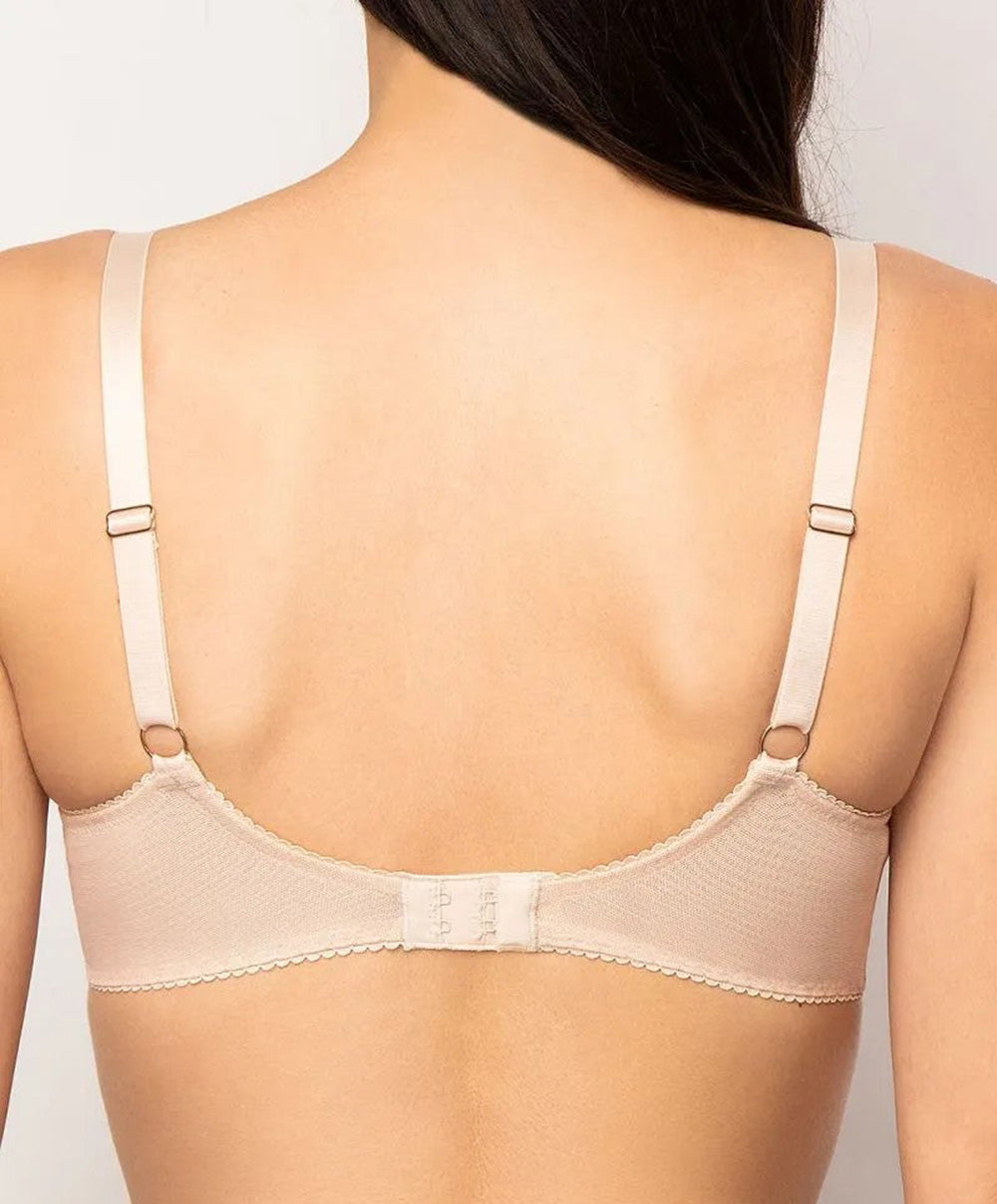 Soutien-gorge corbeille grand taille Lise Charmel Sublime en Dentelle nude sublime ACH2813-NS