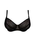 Soutien-gorge corbeille bonnets profonds Antigel de Lise Charmel Deco Folies noir FCH2847-NO