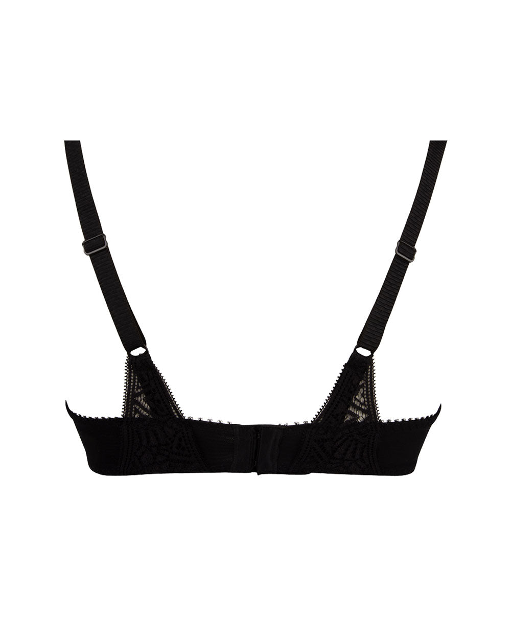 Soutien-gorge corbeille bonnets profonds Antigel de Lise Charmel Deco Folies noir FCH2847-NO