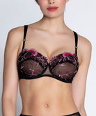 Soutien-gorge corbeille grande taille Lise Charmel Floraison Passion safran rose BCH3086-SR