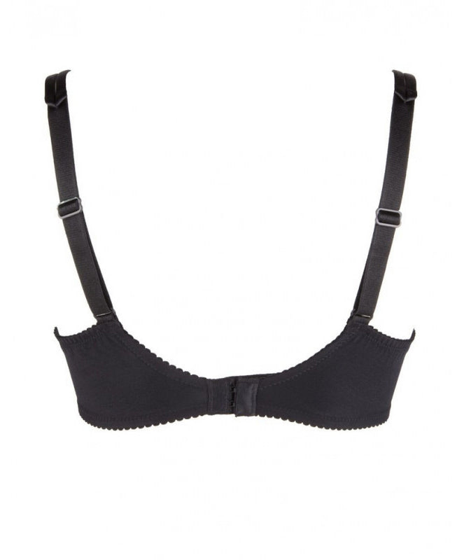 Soutien-gorge corbeille Acanthe Guipure arty noir Éprise de Lise Charmel BCG3007-AN