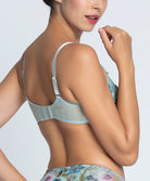 Soutien gorge corbeille grande taille fitting Reve en fleurs opale Lise Charmel BCJ2843 RO 2