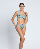 Soutien gorge corbeille grande taille fitting Reve en fleurs opale Lise Charmel BCJ2843 RO 3