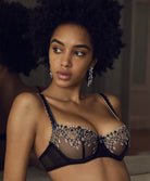 Soutien-gorge corbeille armatures Joyau éternel Royal Aubade UBF14-ROYAL