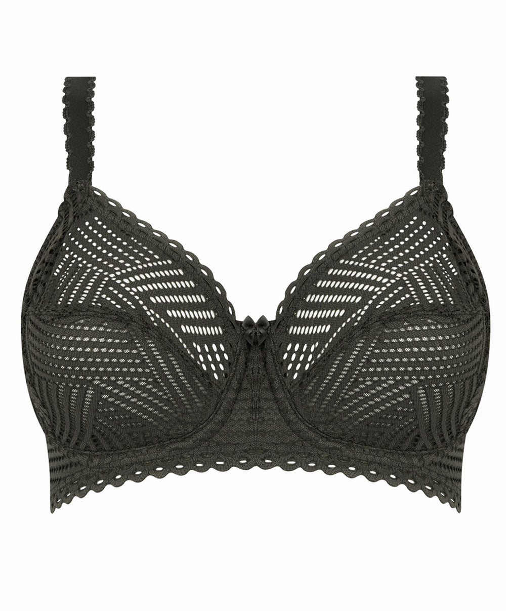 Soutien-gorge couvrant grande taille "Bien-être" Antigel de Lise Charmel Tressage Graphic éclat aventure kaki FCC6137-EA 10