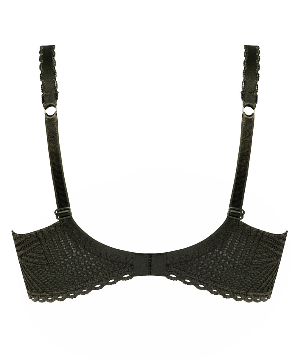 Soutien-gorge couvrant grande taille "Bien-être" Antigel de Lise Charmel Tressage Graphic éclat aventure kaki FCC6137-EA 10