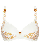 Soutien-gorge couvrant grande taille armatures "Bien-être" Antigel de Lise Charmel Crochet Bohème camel FCJ6134-CB