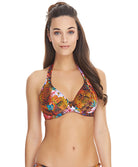 Soutien-gorge de bain armatures tour de cou Safari Beach Freya swimwear Multi