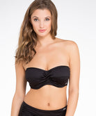 Soutien-gorge de bain bandeau twist armatures Versailles Fantasie Swim Noir