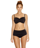 Soutien-gorge de bain bandeau twist armatures Versailles Fantasie Swim Noir