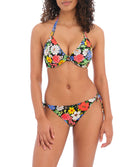 Soutien-gorge de bain bikini tour de cou Floral Haze multicolore Freya swim AS202804-MUI