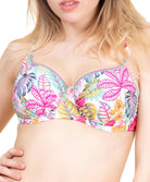 Soutien-gorge de bain corbeille grande taille La Muse des Îles multicolore Antigel Bain FBB3566-IP 