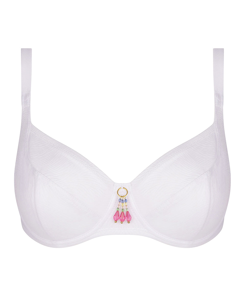 Soutien-gorge de bain corbeille grande taille La Muse des Vagues blanc Antigel Bain FBB3526-VB 10