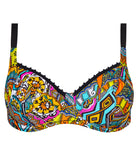 Soutien-gorge de bain corbeille grande taille La Nomade multicolore Antigel Bain FBB3557-EN 100