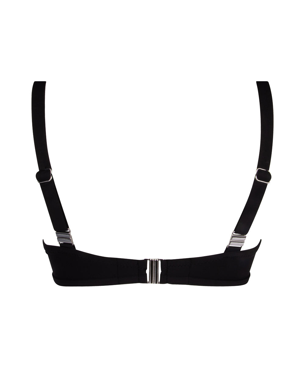 Soutien-gorge de bain corbeille grande taille La Chiquissima noir Antigel Bain FBB3514-NO 6