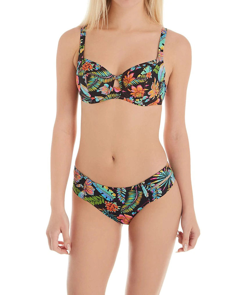 Soutien-gorge de bain corbeille grande taille La tropicale noir Antigel Bain FBA3562-NT