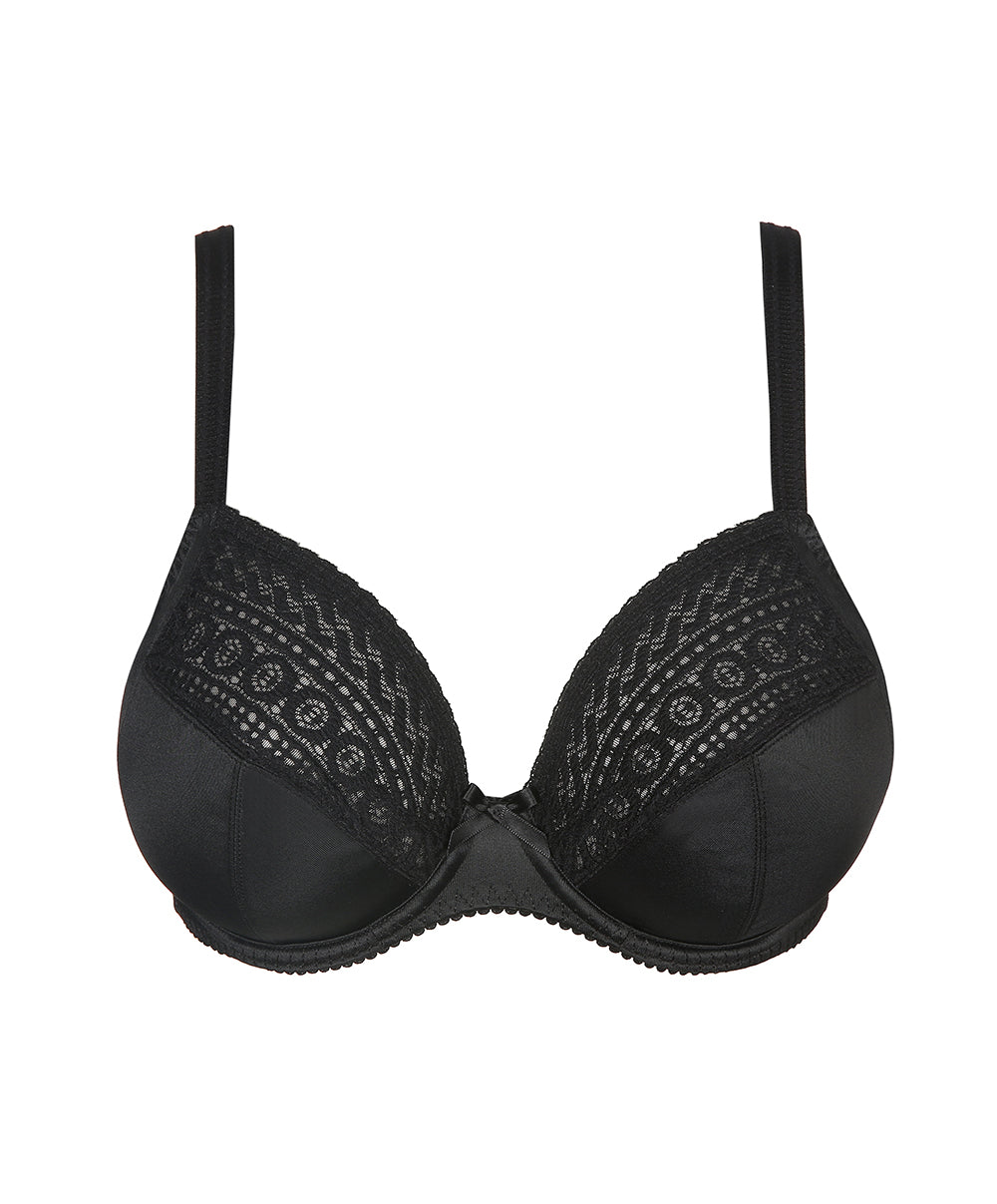 Soutien-gorge décolleté plongeant armatures PrimaDonna Montara noir 0163384-ZWA