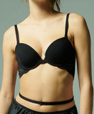 Soutien-gorge dos nu multipositions Simone Pérèle Eden noir 12E370-015
