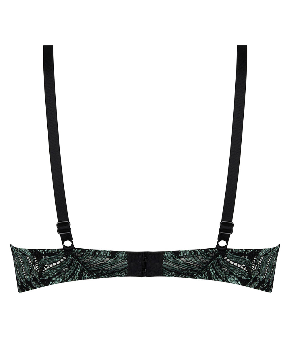 Soutien-gorge emboitant avec armatures Antigel de Lise Charmel Jungle du Soir vert minuit ECJ6144-VM 100