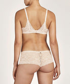 Soutien-gorge foulard triangle plunge effet push Rosessence nude été Aubade HK81-NETE