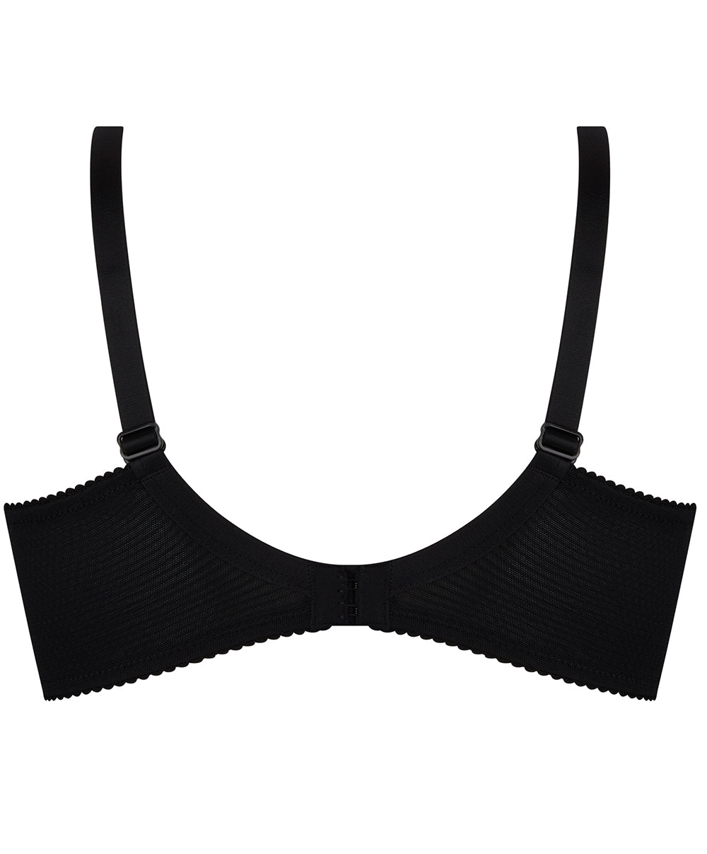 Soutien-gorge grande taille armature couvrant Lise Charmel Floraison Passion safran rose BCH6186-SR