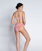 Soutien-gorge grande taille armature couvrant Lise Charmel Jardins de Lumière bouquet multicolore BCH6149-BL