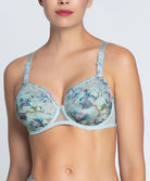 Soutien gorge grande taille armature couvrant Reve en fleurs opale Lise Charmel BCJ6143 RO 1