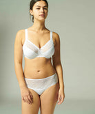 Soutien-gorge armature bonnets profonds Simone Pérèle Délice blanc 12X320-011
