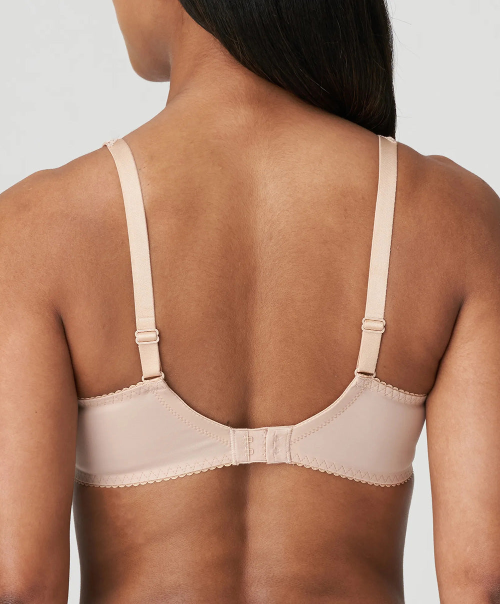 Soutien-gorge moulé emboitant grande taille en dentelle PrimaDonna Madison café latte 0262127-CAL