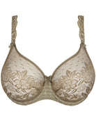Soutien-gorge moulé emboitant grande taille en dentelle PrimaDonna Madison golden olive 0262127-GOO
