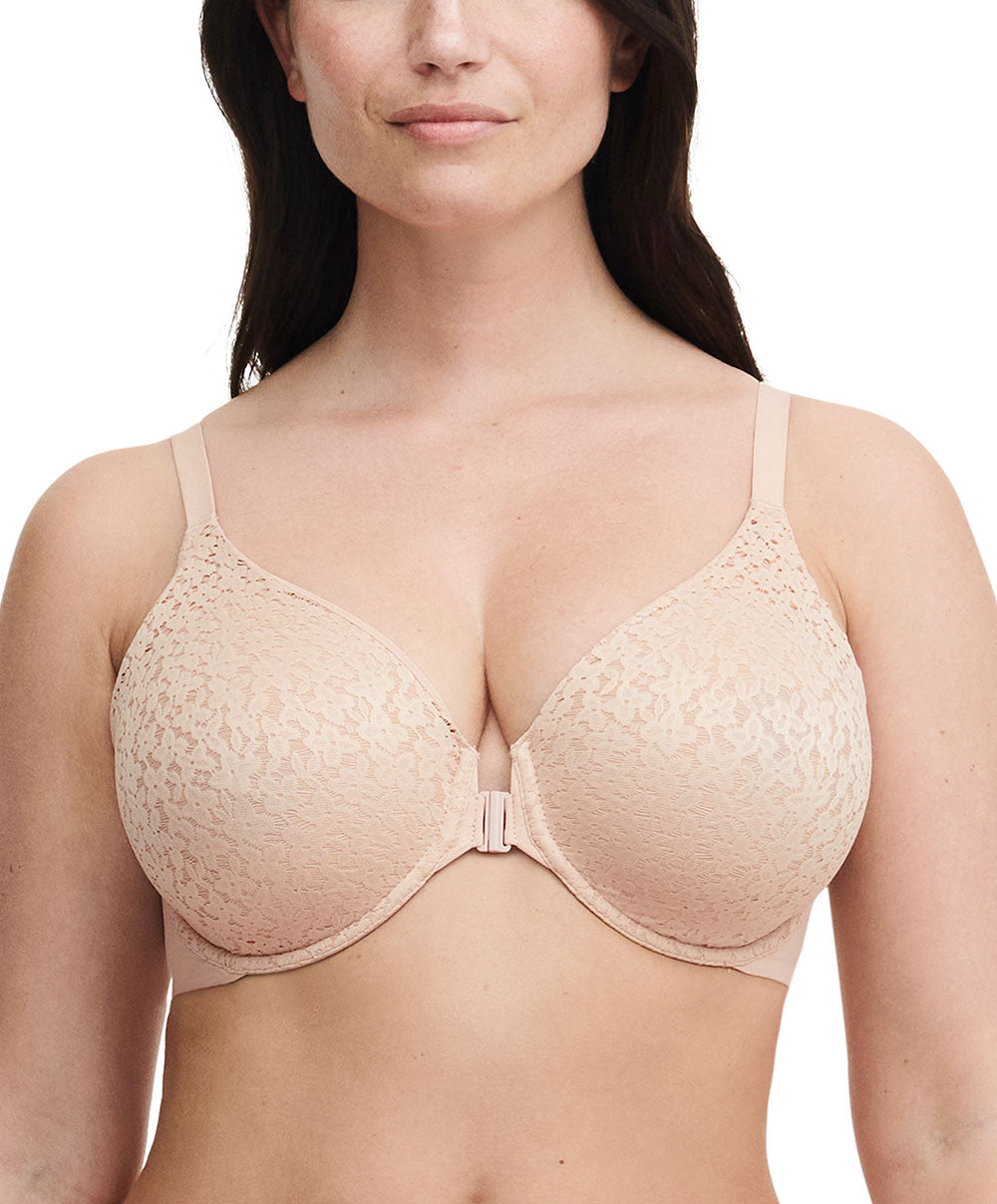 Soutien-gorge moulé enveloppant apex haute Chantelle Norah beige doré C13F60-01N