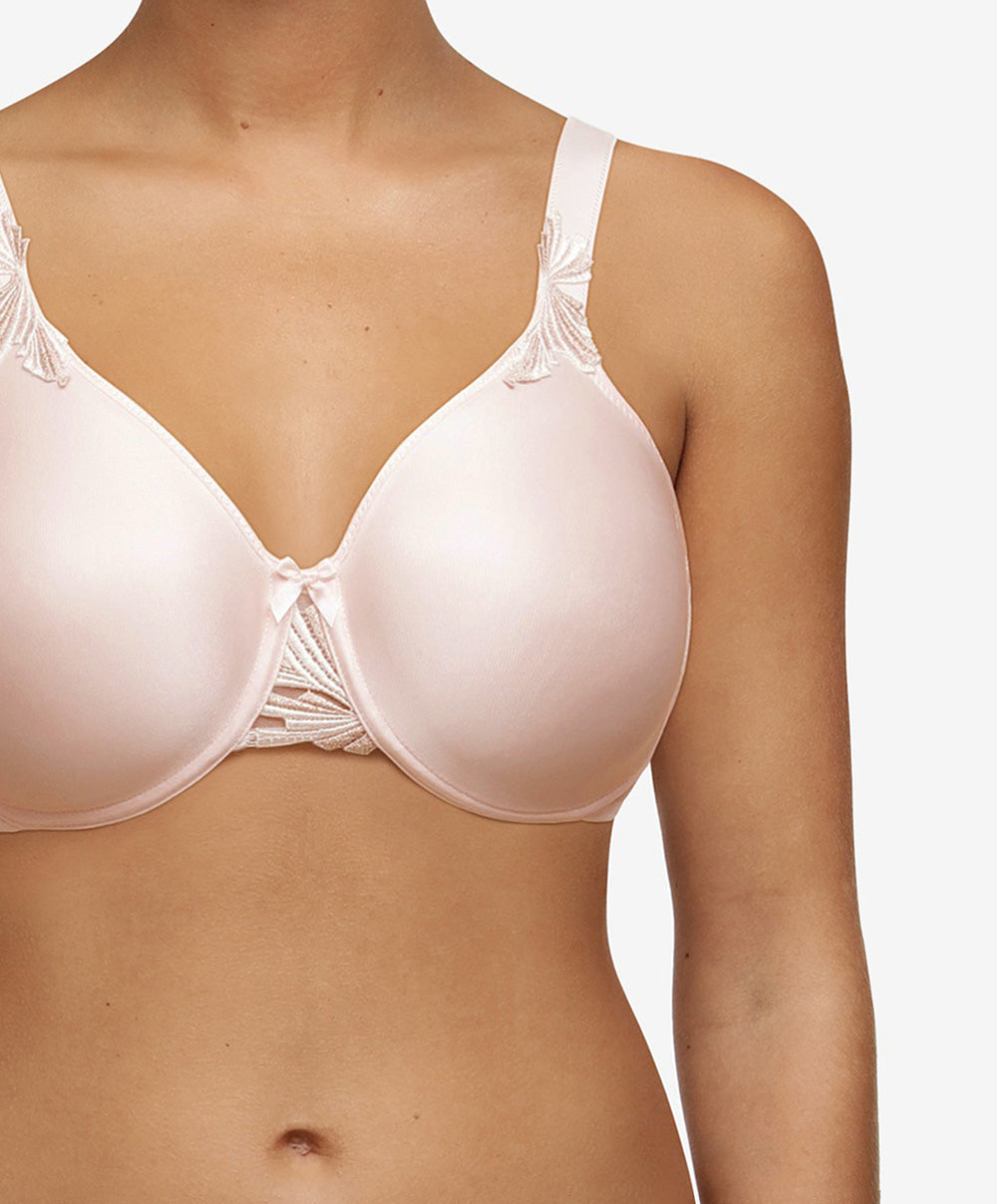 Soutien-gorge moulé enveloppant avec armatures Chantelle Hedona rose dragée C20310-0S1