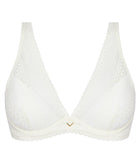 Soutien-gorge mousse à armatures forme triangle Antigel de Lise Charmel Atelier Séduction écru nacre ECH7057-EN 100