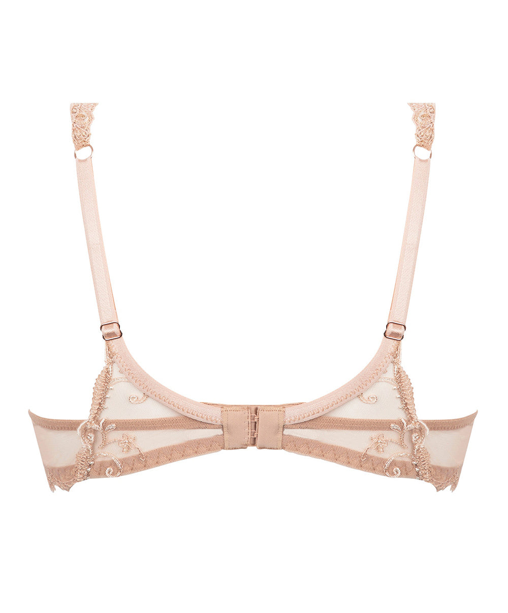 Soutien-gorge mousse à armatures forme triangle Lise Charmel Déesse en Glam nude ACH7015-DN