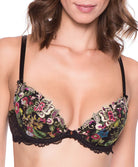 Soutien-gorge push-up Lise Charmel Fleurs de Jungle multicolore
