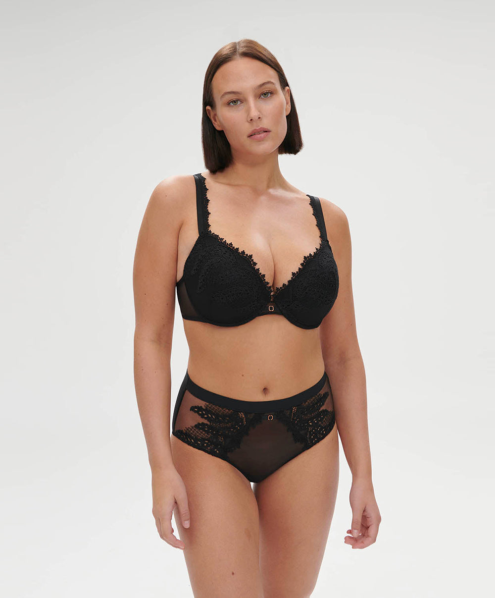 Soutien-gorge push-up cookies amovibles Simone Pérèle Mystic noir 1D3340-015