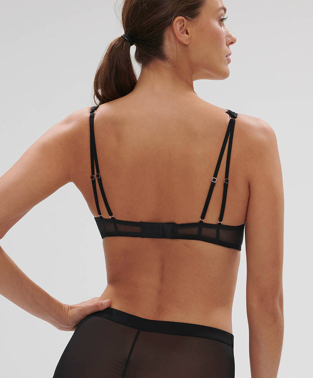 Soutien-gorge push-up cookies amovibles Simone Pérèle Mystic noir 1D3340-015