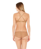 Soutien-gorge push-up contour multipositions invisible Wacoal Intuition beige toasté WE108003-TOG